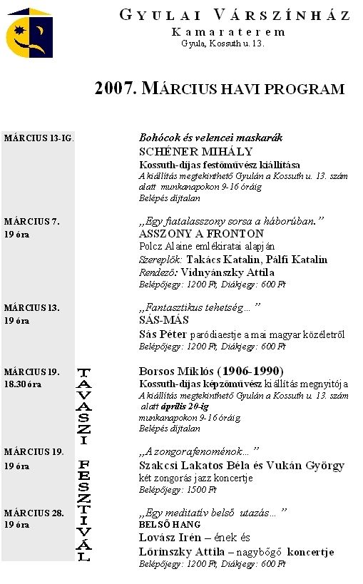 Gyulai Várszínház